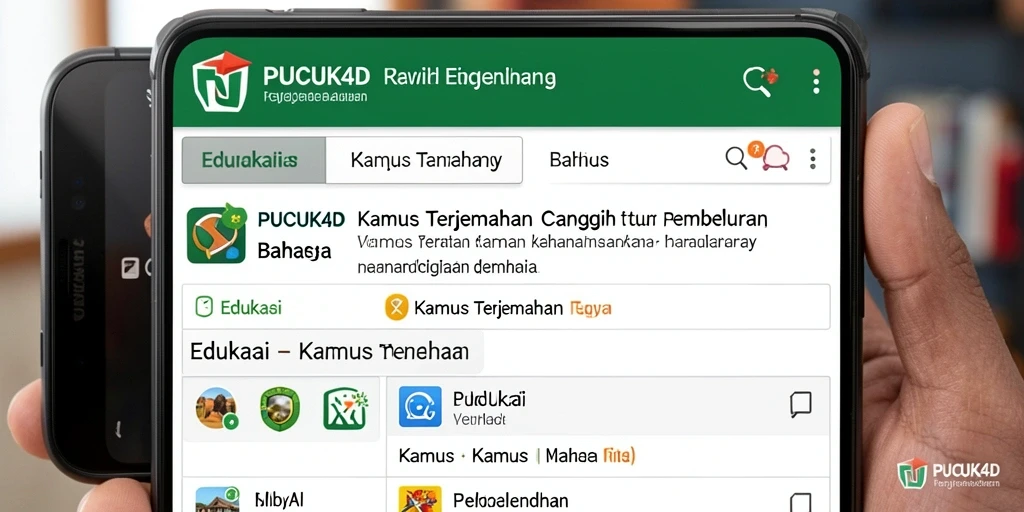 Screenshot utama PUCUK4D menampilkan antarmuka pengguna yang ramah dan mudah dipahami.