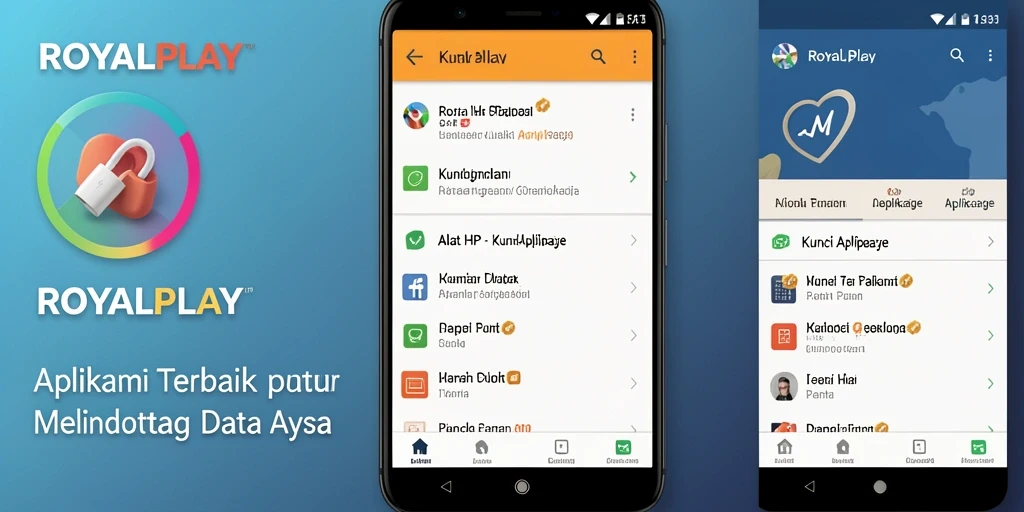 Tampilan antarmuka ROYALPLAY yang sederhana dan efektif