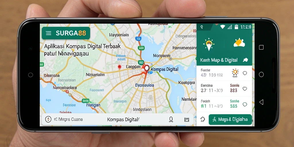 Tampilan antarmuka SURGA88 yang sederhana dan informatif untuk navigasi.